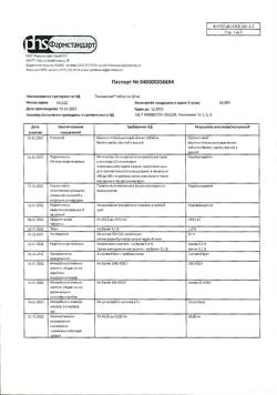 22539-Сертификат Пикамилон, таблетки 50 мг 30 шт-45