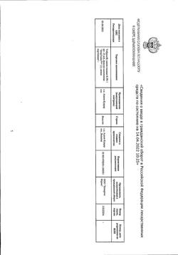 22577-Сертификат Тобрекс, капли глазные 0,3 % 5 мл 1 шт-4