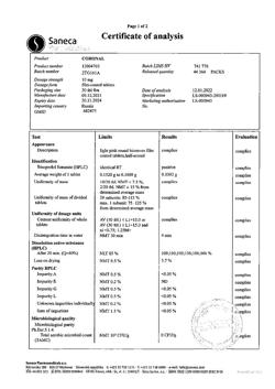 22735-Сертификат Коронал, таблетки покрыт.плен.об. 10 мг 30 шт-2