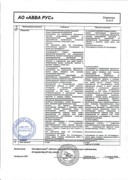 22761-Сертификат Лактофильтрум, таблетки 500 мг 60 шт-34