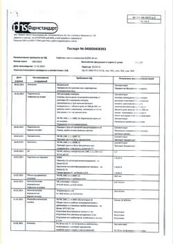 22889-Сертификат Нафтизин капли, капли назальные 0,05 % 10 мл фл-кап 1 шт-2