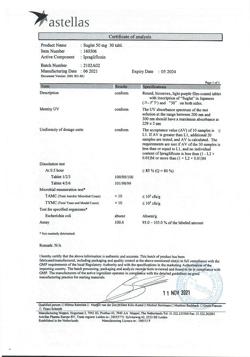 23162-Сертификат Суглат, таблетки покрыт.плен.об. 50 мг 30 шт-9