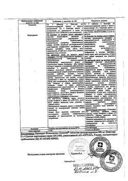 23210-Сертификат Флемоксин Солютаб, таблетки диспергируемые 500 мг 20 шт-45