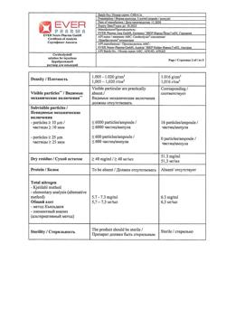 23259-Сертификат Церебролизин, раствор для инъекций 5 мл 5 шт-238