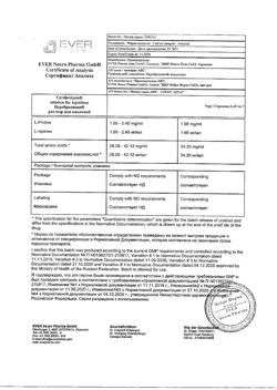 23259-Сертификат Церебролизин, раствор для инъекций 5 мл 5 шт-145