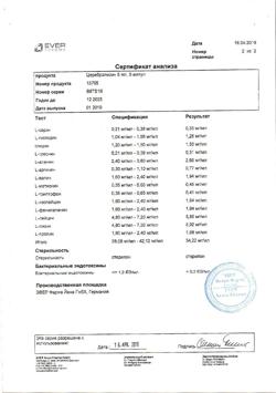 23259-Сертификат Церебролизин, раствор для инъекций 5 мл 5 шт-55