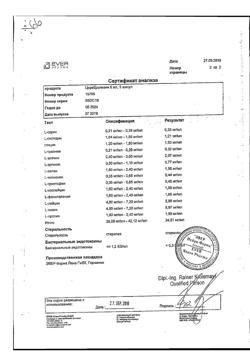 23259-Сертификат Церебролизин, раствор для инъекций 5 мл 5 шт-199