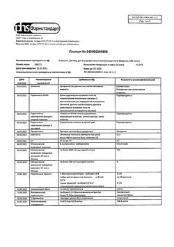 23562-Сертификат Анальгин, раствор для в/в и в/м введ. 500 мг/мл 2 мл 10 шт-26