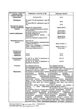 23581-Сертификат Апроваск, таблетки покрыт.плен.об. 10 мг+300 мг 28 шт-16