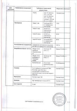 23593-Сертификат Беталок Зок, таблетки с пролонг высвобождением покрыт.плен.об. 25 мг 14 шт-17