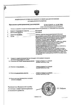 23709-Сертификат Вольтарен, таблетки покрыт.кишечнорастворимой об. 50 мг 20 шт-9