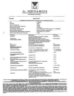 23746-Сертификат Дексалгин, раствор для в/в и в/м введ. 25 мг/мл 2 мл 5 шт-74