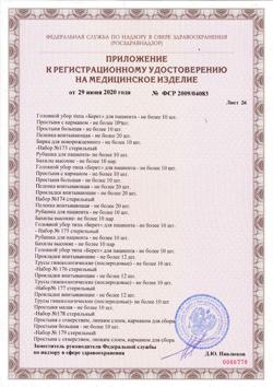 24256-Сертификат Пелигрин П6 комплект белья стерильные послеродовые трусики 1 шт+прокладки 4 шт., 1 уп-12