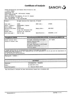 24604-Сертификат Но-шпа, раствор для в/в и в/м введ. 20 мг/мл 2 мл 25 шт-96