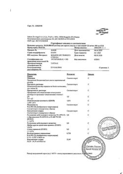 24955-Сертификат Лазолван, раствор для приема внутрь 7,5 мг/мл 100 мл 1 шт-28