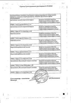 Сертификат ГЛИКЛАЗИД МВ ФАРМСТАНДАРТ ТАБЛЕТКИ С МОДИФИЦИРОВАННЫМ ВЫСВОБОЖДЕНИЕМ 30 МГ №60-1