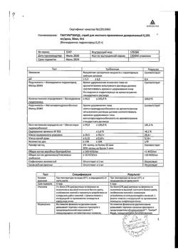 25431-Сертификат Тантум Верде, спрей для местного применения 30 мл 1 шт-2