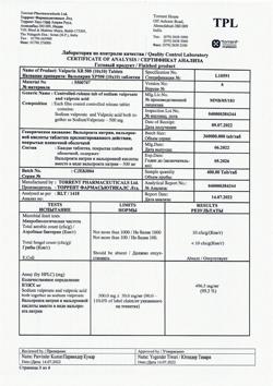 25679-Сертификат Вальпарин ХР, таблетки пролонг действия покрыт.плен.об. 500 мг 100 шт-13