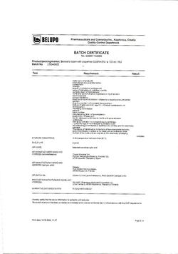 26152-Сертификат Белосалик лосьон, раствор для наружного применения спрей 100 мл 1 шт-15