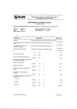 26152-Сертификат Белосалик лосьон, раствор для наружного применения спрей 100 мл 1 шт-9