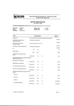 26152-Сертификат Белосалик лосьон, раствор для наружного применения спрей 100 мл 1 шт-1