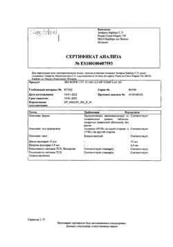 26415-Сертификат Ко-Эксфорж, таблетки покрыт.плен.об. 10 мг+160 мг+12,5 мг 28 шт-6