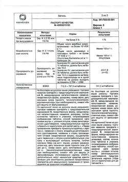 2645-Сертификат Глюкофаж Лонг, таблетки с пролонг высвобождением 750 мг 60 шт-1