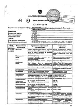 26646-Сертификат Панангин, таблетки покрыт.плен.об. 158 мг+140 мг 50 шт-2