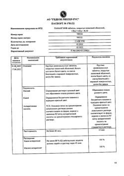 26646-Сертификат Панангин, таблетки покрыт.плен.об. 158 мг+140 мг 50 шт-51