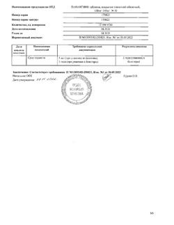 26646-Сертификат Панангин, таблетки покрыт.плен.об. 158 мг+140 мг 50 шт-71