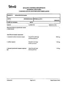 26782-Сертификат Седальгин Плюс, таблетки   20 шт-15