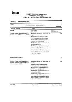 26782-Сертификат Седальгин Плюс, таблетки   20 шт-26