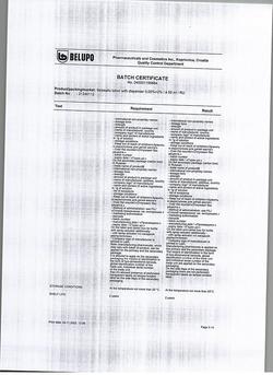 26863-Сертификат Белосалик лосьон, раствор для наружного применения спрей 50 мл 1 шт-30