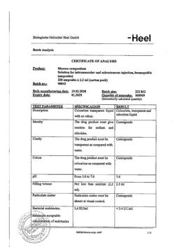 26888-Сертификат Мукоза композитум, раствор для в/м и п/к введ. 2,2 мл 100 шт-9