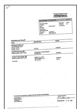 27143-Сертификат Долобене, гель для наружного применения 45 г 1 шт-61