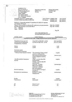 27386-Сертификат Флуимуцил-антибиотик ИТ, лиофилизат д/приг раствора для иньекций и ингаляций 500 мг фл 3 шт-112