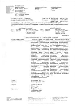 27386-Сертификат Флуимуцил-антибиотик ИТ, лиофилизат д/приг раствора для иньекций и ингаляций 500 мг фл 3 шт-19