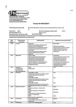 2764-Сертификат Пенталгин Нео, таблетки покрыт.плен.об. 50 мг+220 мг+325 мг  20 шт-20
