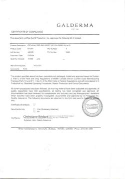 27886-Сертификат Cetaphil PRO Лосьон восстанавливающий кожу увлажняющий, 295 мл 1 шт-1