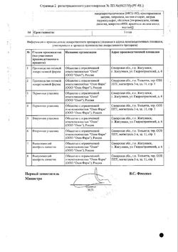 Сертификат ТАДАЛАФИЛ ТАБЛЕТКИ ПОКРЫТЫЕ ПЛЕНОЧНОЙ ОБОЛОЧКОЙ 5 МГ   №28-2