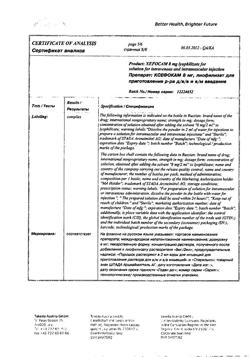 28131-Сертификат Ксефокам, лиофилизат д/приг раствора для в/в и в/м введ 8 мг 5 шт-94