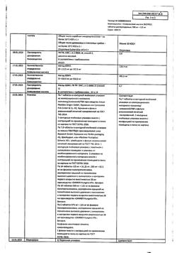 28558-Сертификат Амоксициллин+Клавулановая кислота ЭКСПРЕСС, таблетки диспергируемые 500 мг+125 мг 14 шт-8