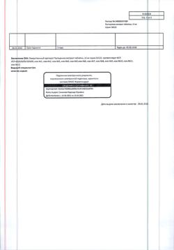 2872-Сертификат Пустырника экстракт, таблетки 14 мг 50 шт-1