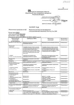 28757-Сертификат Фуросемид, раствор для в/в и в/м введ.10 мг/мл 2 мл 10 шт-16