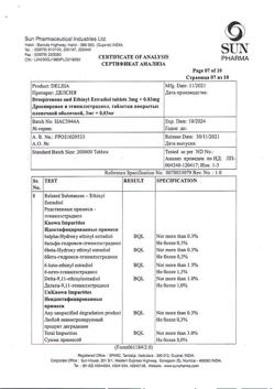 29677-Сертификат Делсия, таблетки покрыт.плен.об. 3 мг+0,03 мг 63 шт-43