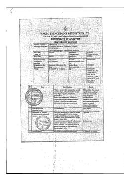 29751-Сертификат Паноксен, таблетки покрыт.об. 50 мг+500 мг 20 шт-4