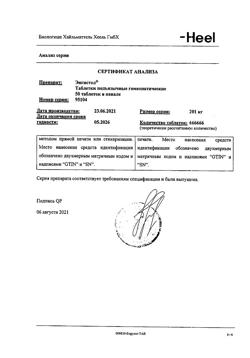 29877-Сертификат Энгистол, таблетки подъязычные 50 шт-13