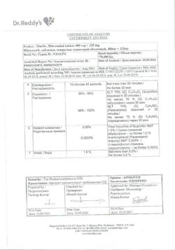 29925-Сертификат Ибуклин, таблетки покрыт.плен.об. 400 мг+325 мг  10 шт-41