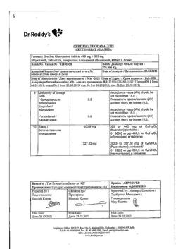 29925-Сертификат Ибуклин, таблетки покрыт.плен.об. 400 мг+325 мг  10 шт-24