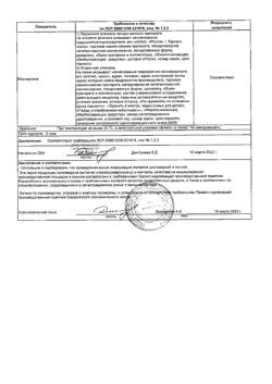 30328-Сертификат Парацетамол-АКОС для детей, суспензия для приема внутрь 120 мг/5 мл 100 мл 1 шт-27